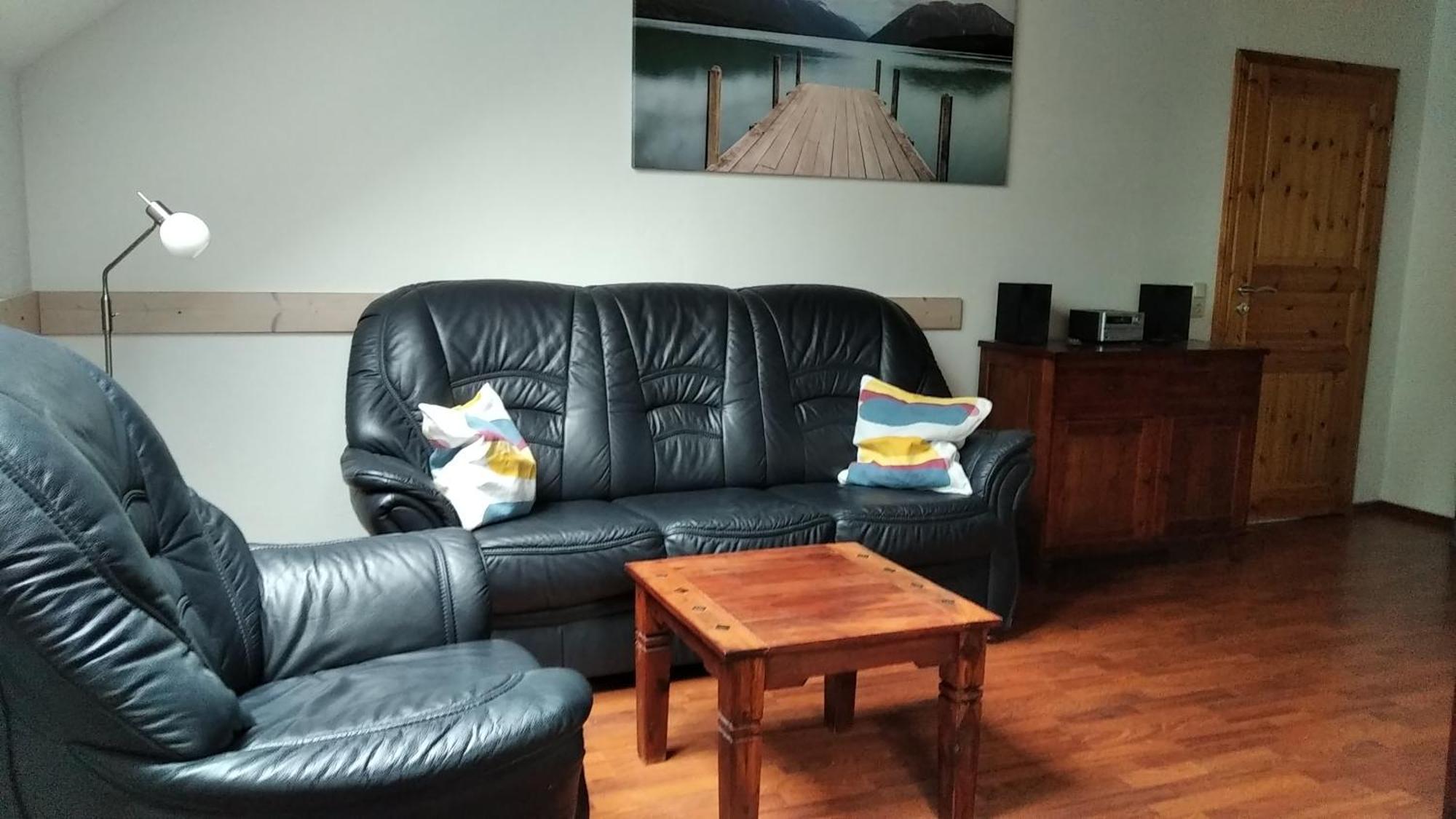Landhaus Aballo - Ferienwohnung In Gruener Oase Mit Ruhe Und Komfort Utarp المظهر الخارجي الصورة